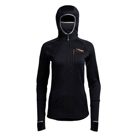 Women's Fleece Sitka Fanatic Hoody - Black