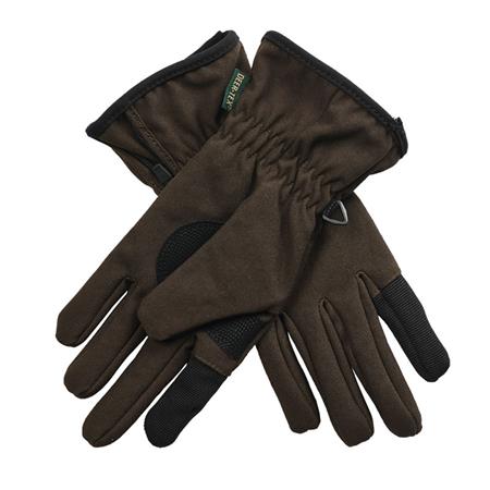 WOMEN'S GLOVES DEERHUNTER LADY MARY EXTREME GLOVES - MARRON