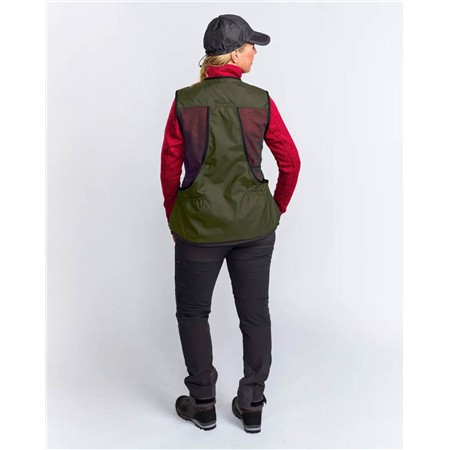 WOMEN'S HUNTING VEST PINEWOOD DOG SPORTS 2.0 VEST - KHAKI