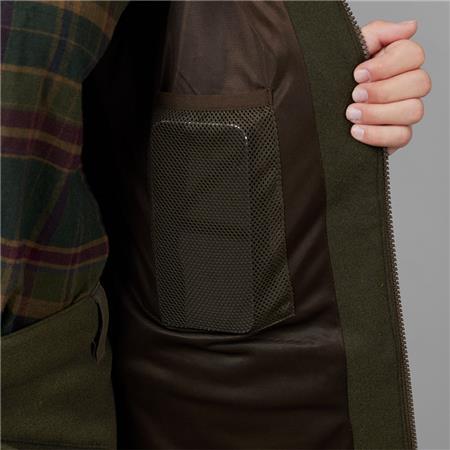 WOMEN'S JACKET HARKILA METSO HYBRID - GREEN