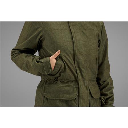 WOMEN'S JACKET HARKILA STORNOWAY SHOOTING LADY - GREEN
