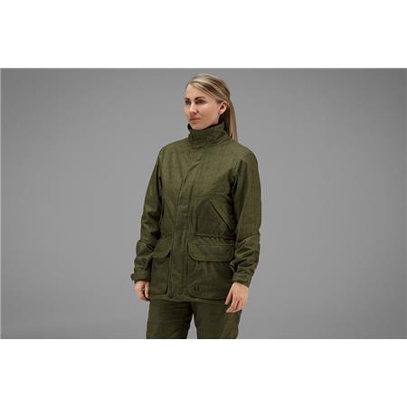 WOMEN'S JACKET HARKILA STORNOWAY SHOOTING LADY - GREEN