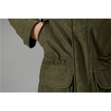 WOMEN'S JACKET HARKILA STORNOWAY SHOOTING LADY - GREEN