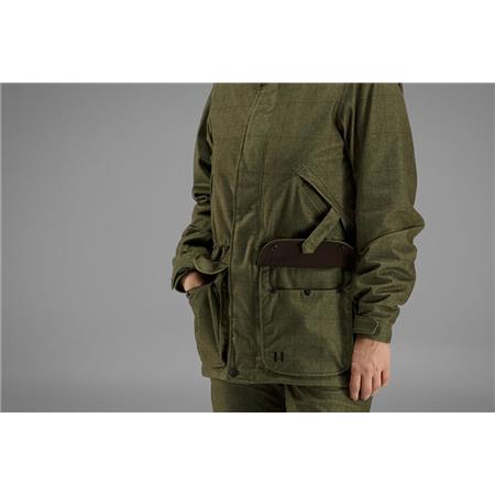 WOMEN'S JACKET HARKILA STORNOWAY SHOOTING LADY - GREEN