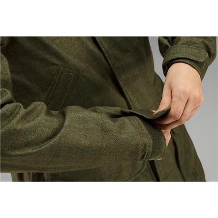 WOMEN'S JACKET HARKILA STORNOWAY SHOOTING LADY - GREEN