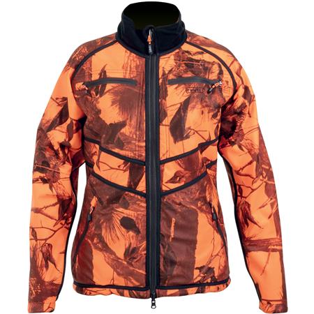 WOMEN'S JACKET HART REVERSIBLE SOSBUN-2D - CAMO/ORANGE