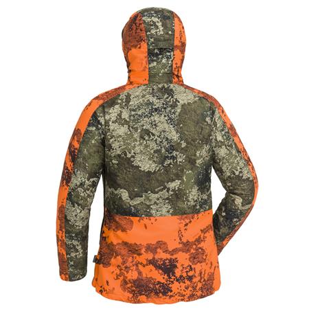 WOMEN'S JACKET PINEWOOD FURUDAL/RETRIEVER ACTIVE CAMOU JKT W - GREEN/ORANGE CAMO