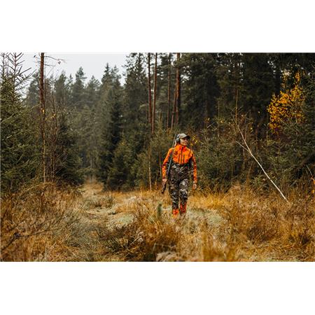 WOMEN'S JACKET PINEWOOD FURUDAL/RETRIEVER ACTIVE CAMOU JKT W - GREEN/ORANGE CAMO