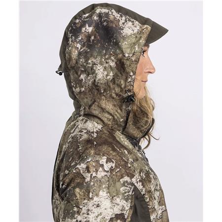 WOMEN'S JACKET PINEWOOD FURUDAL TRACKING CAMOU - STRATA/GREEN