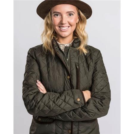 WOMEN'S JACKET PINEWOOD NYDALA CLASSIC QUILT - GREEN