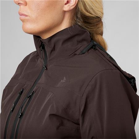 WOMEN'S JACKET SEELAND DOG ACTIVE - BROWN