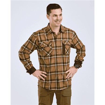 WOMEN'S LONG SLEEVE SHIRT PINEWOOD CORNWALL - SAND STONE