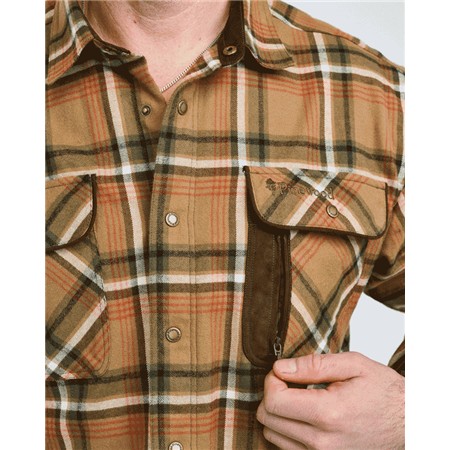 WOMEN'S LONG SLEEVE SHIRT PINEWOOD CORNWALL - SAND STONE