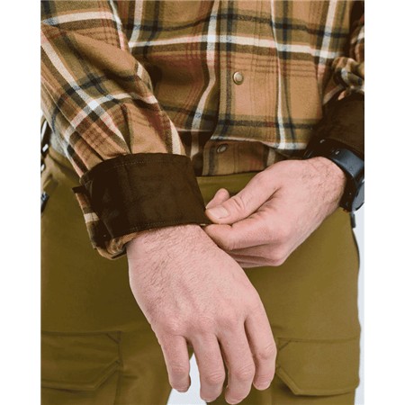 WOMEN'S LONG SLEEVE SHIRT PINEWOOD CORNWALL - SAND STONE