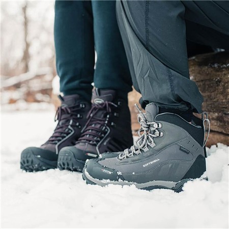 WOMEN'S SHOES BAFFIN HIKE - BLACK/SANGRIA