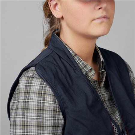 WOMEN'S SHOOTING VEST SEELAND SKEET II - NAVY