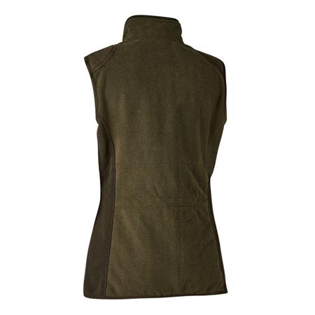 WOMEN'S SLEEVELESS VEST DEERHUNTER LADY PAM SHOOTING WAISTCOAT - GREEN