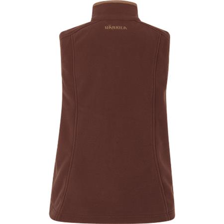 WOMEN'S SLEEVELESS VEST HARKILA SANDHEM 200 WOMEN - BURGUNDY