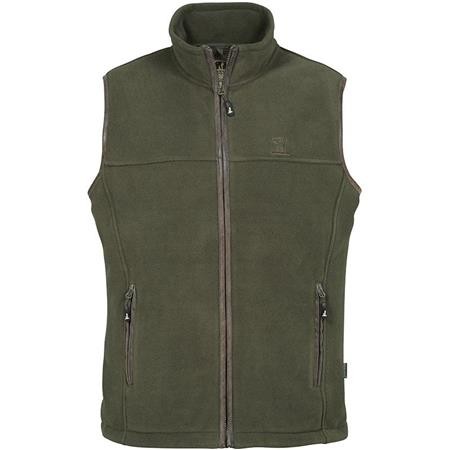 Women's Sleeveless Vest Idaho Scotland Fleece - Khaki