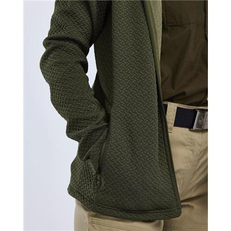 WOMEN'S SWEATSHIRT PINEWOOD EVERYDAY TRAVEL FULL ZIP HOODIE - VERT