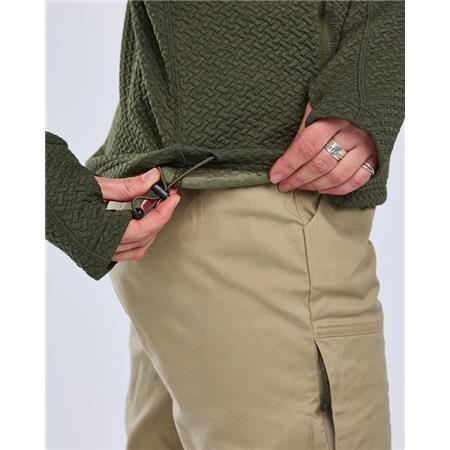 WOMEN'S SWEATSHIRT PINEWOOD EVERYDAY TRAVEL FULL ZIP HOODIE - VERT