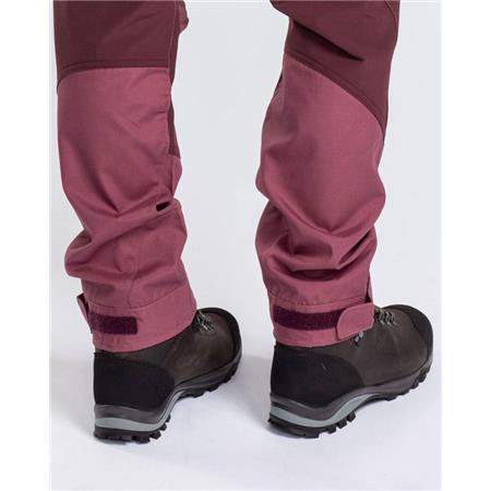 WOMEN'S TROUSERS PINEWOOD CARIBOU TC - PLUM/EARTH PLUM