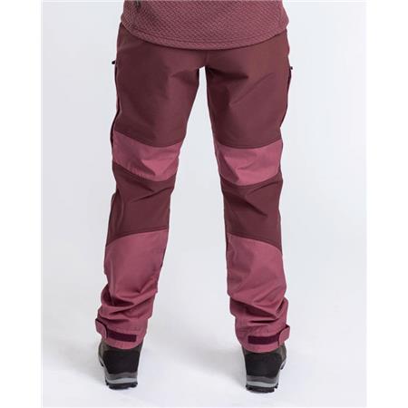 WOMEN'S TROUSERS PINEWOOD CARIBOU TC - PLUM/EARTH PLUM