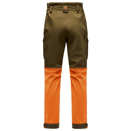 WOMEN'S TROUSERS PINEWOOD FURUDAL EXPERT 2L HUNTING - OLIVE/ORANGE