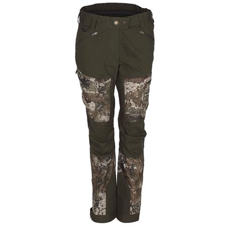 Women's Trousers Pinewood Furudal Tracking Camou - Camo/Green
