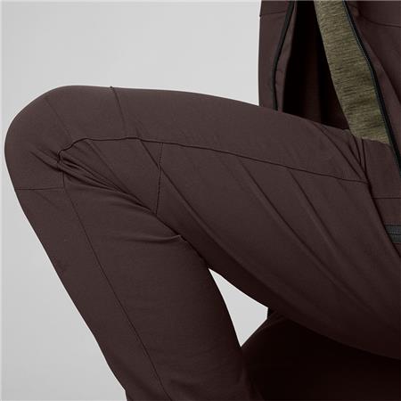 WOMEN'S TROUSERS SEELAND DOG ACTIVE - BROWN