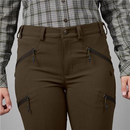 WOMEN'S TROUSERS SEELAND LARCH STRETCH WOMEN - GREEN