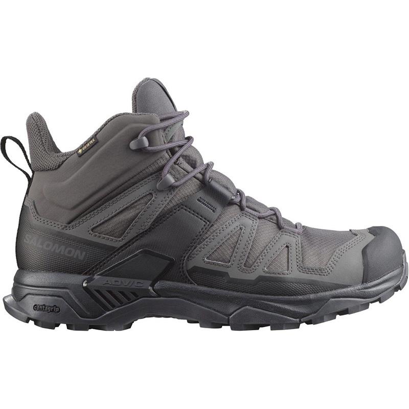 Zapatos bajos hombre salomon x ultra forces mid gtx - gris