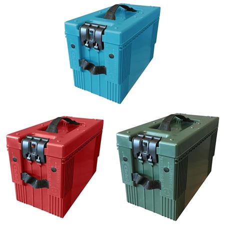 Zestaw Skrzyń Na Amunicję Ppd Lwac M2a1 - Czerwony/Zielony/Niebieski - Pack De 3