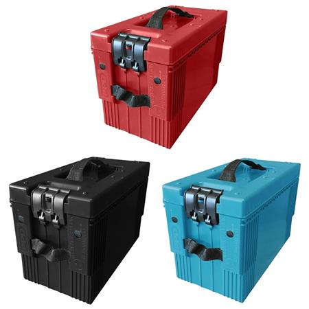 Zestaw Skrzynia Na Amunicję Ppd Lwac M2a1 - Czarny/Niebieski/Czerwony - Pack De 3