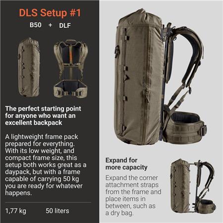 ZESTAW VORN DLS #1 PLECAK 50L