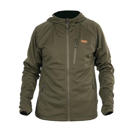 ZWEET MAN HART STILK-HXT HOODIE - OLIVE FONCÉ