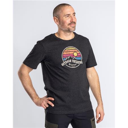 ΑΝΔΡΙΚΌ T-SHIRT PINEWOOD FINNVEDEN RECYCLED OUTDOOR - ΑΝΘΡΑΚΊ