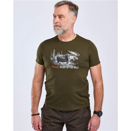 ΑΝΔΡΙΚΌ ΚΟΝΤΟΜΆΝΙΚΟ T-SHIRT PINEWOOD MOOSE - ΠΡΆΣΙΝΟ
