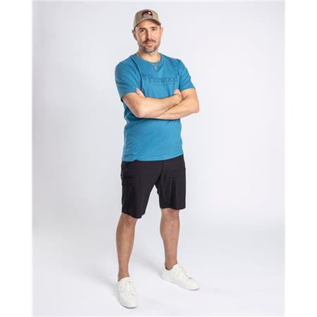 ΑΝΔΡΙΚΌ ΚΟΝΤΟΜΆΝΙΚΟ T-SHIRT PINEWOOD OUTDOOR LIFE - ΜΠΛΕ