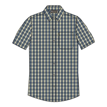 Ανδρικό Κοντομάνικο Πουκάμισο Pinewood Summer Shirt - Μπλε
