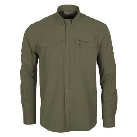 Ανδρικό Μακρυμάνικο Πουκάμισο Pinewood Everyday Travel L/S - Πράσινο