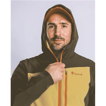 ΑΝΔΡΙΚΌ ΜΠΟΥΦΆΝ PINEWOOD ABISKO LIGHT STRETCH - ΜΠΕΖ/ΠΡΆΣΙΝΟ