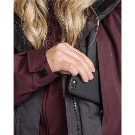 ΓΥΝΑΙΚΕΊΟ ΜΠΟΥΦΆΝ PINEWOOD DOG SPORTS 2.0 W - ΜΠΟΡΝΤΌ/ΑΝΘΡΑΚΊ