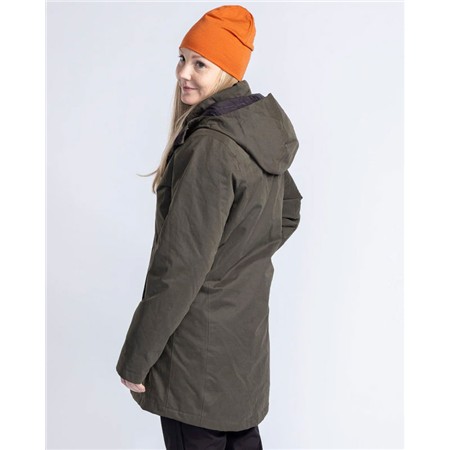 ΓΥΝΑΙΚΕΊΟ ΜΠΟΥΦΆΝ PINEWOOD PADDED WINTER - ΠΡΆΣΙΝΟ