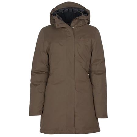 Γυναικείο Μπουφάν Pinewood Värnamo Padded W - Καφέ