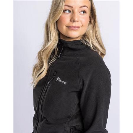 ΓΥΝΑΙΚΕΊΟ ΦΛΙΣ PINEWOOD AIR VENT FLEECE W - ΜΑΎΡΟ