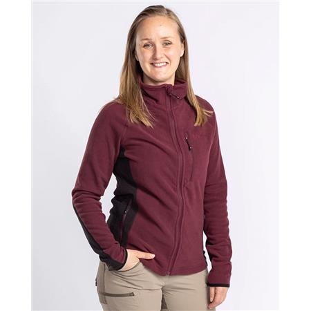 ΓΥΝΑΙΚΕΊΟ ΦΛΙΣ PINEWOOD AIR VENT FLEECE W - ΜΠΟΡΝΤΌ