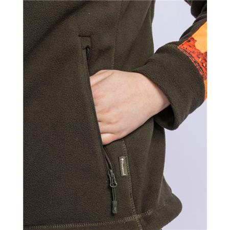 ΓΥΝΑΙΚΕΊΟ ΦΛΙΣ PINEWOOD SMÅLAND HUNTERS CAMOU FLEECE - ΚΑΦΈ/STRATA BLAZE