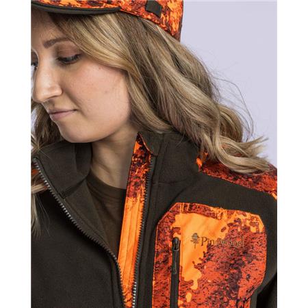 ΓΥΝΑΙΚΕΊΟ ΦΛΙΣ PINEWOOD SMÅLAND HUNTERS CAMOU FLEECE - ΚΑΦΈ/STRATA BLAZE