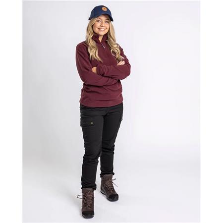 ΓΥΝΑΙΚΕΊΟ ΦΛΙΣ PINEWOOD TIVEDEN FLEECE W - ΜΠΟΡΝΤΌ